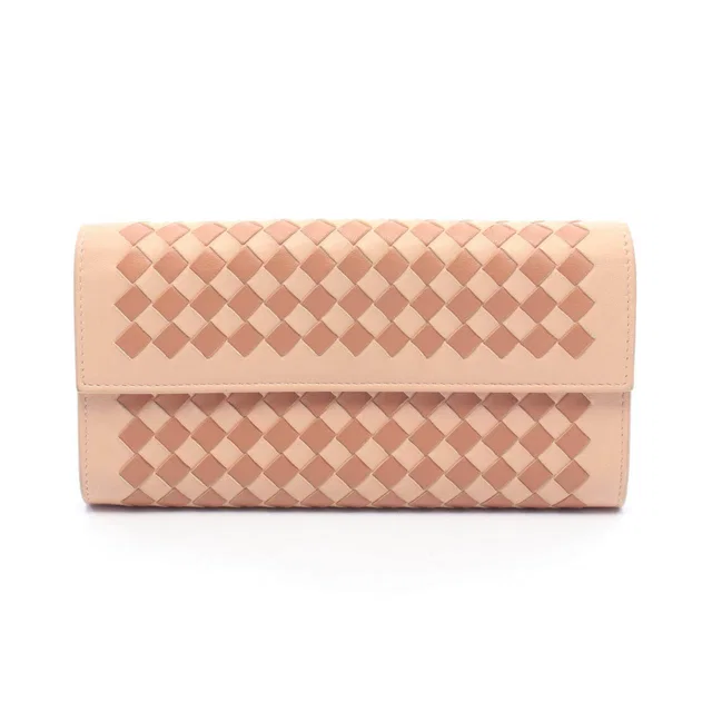 Bottega Veneta Intrecciato Leather Long Wallet in Woven leather from LuxUness