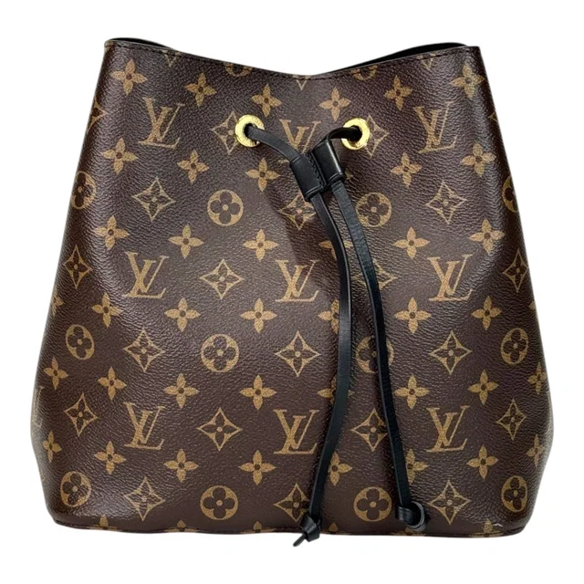 Louis Vuitton Neo Noe MM in 26cm Monogram Black Bag in Black from Luxury Promise