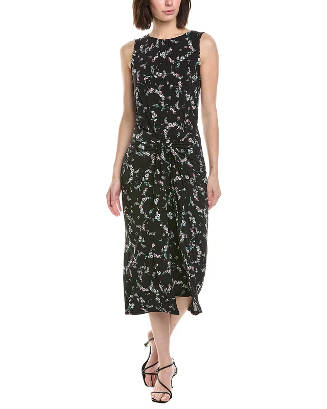 CeCe Wrap Front Midi Dress, image 1 of 1 from Gilt