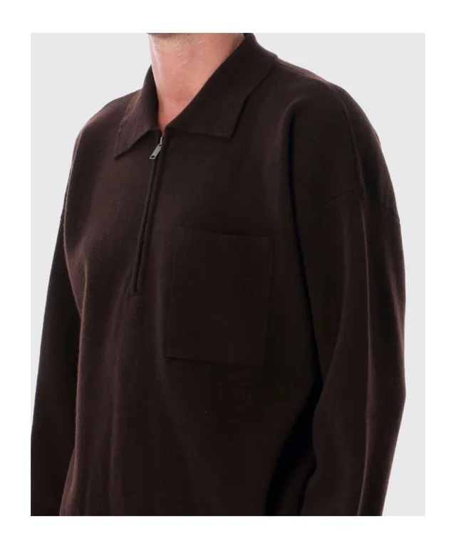 Roberto Collina Half-Zip Polo Sweater, photo 3 of 3 from SENSER
