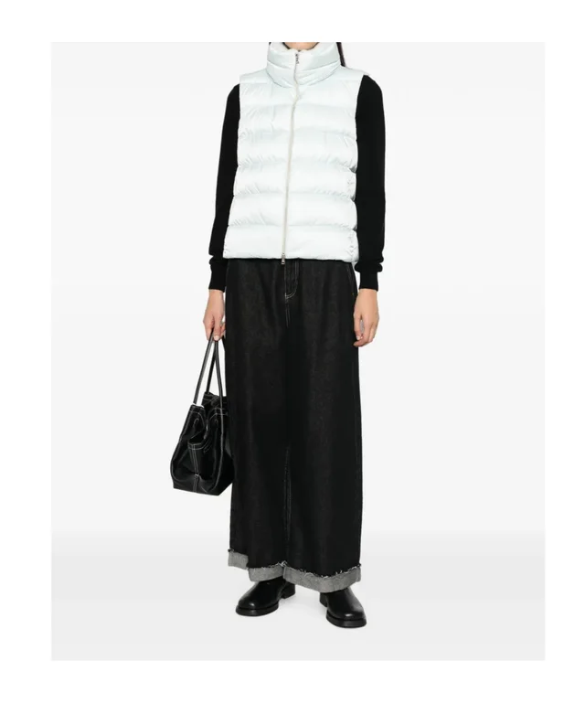 Herno quilted faux-fur-trim gilet, photo 2 of 5 from SENSER