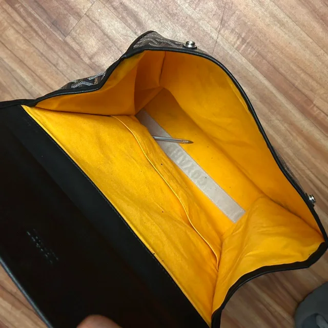 Goyard Women's Tote bags - Black/Grey in black|gray from Depop, photo 3 of 3
