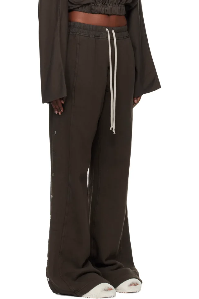 Rick Owens DRKSHDW Gray Concordians Pusher Sweatpants, photo 2 of 2 from SSENSE