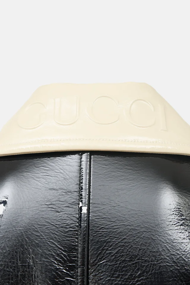 Gucci 2024 Crinkled Patent Coat in Patent leather from VSP Consignment, photo 2 of 2