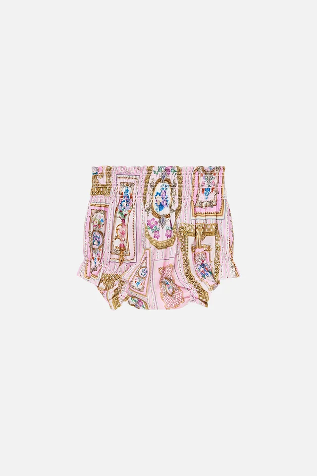 Camilla eBoutique BABIES SHIRRED WAIST BLOOMER WITH BOW PALATIAL PASTELS from CAMILLA, photo 1 of 1