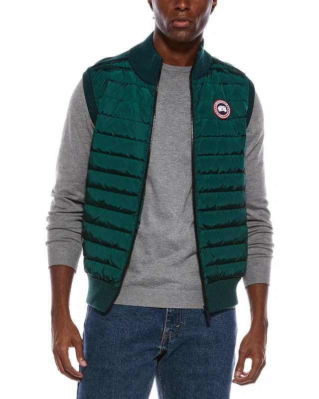 Canada Goose Hybridge Knit Wool Vest, image 1 of 1 from Gilt