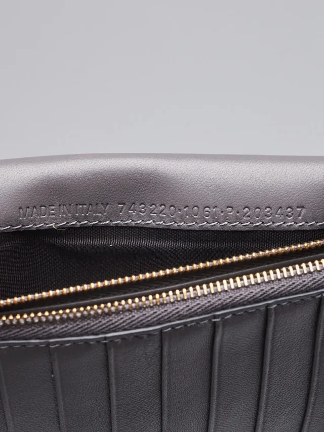 Balenciaga Leather Slim Envelope Wallet in Black Calfskin from Yoogis, photo 9 of 9