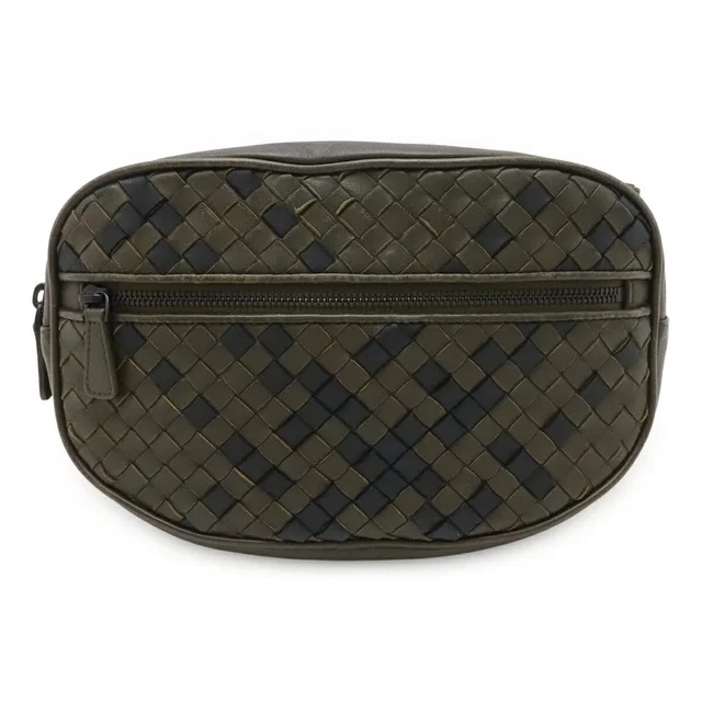 Bottega Veneta Leather Waist Bag in Leather from LuxUness