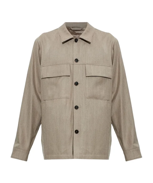 Paul Smith Wool Overshirt With Patch Pockets from SENSER, photo 1 of 1