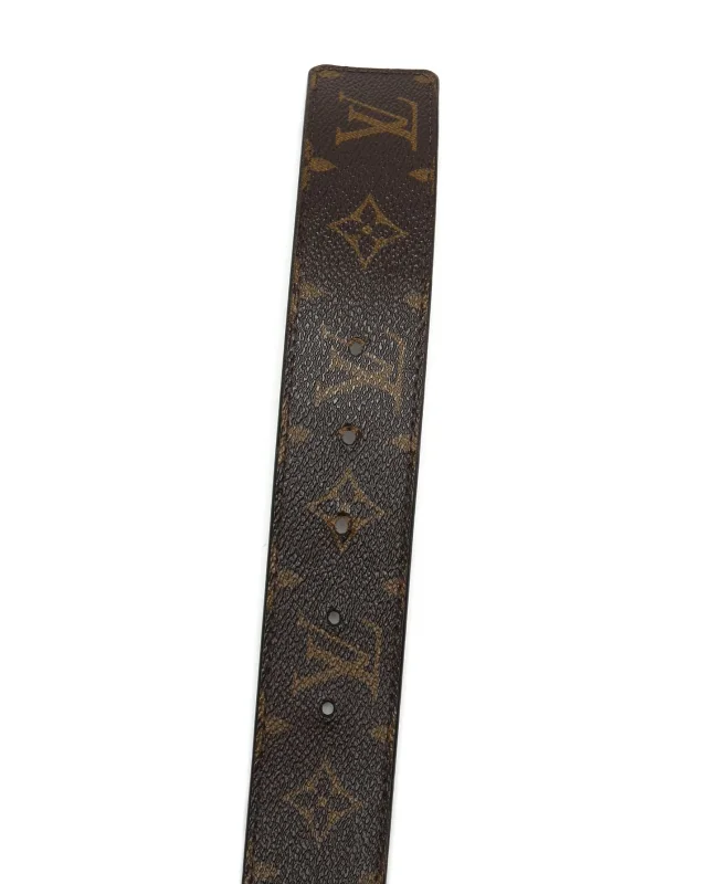 Louis Vuitton Monogram Belt, Size 85 in Coated canvas from A Retro Tale, photo 5 of 5