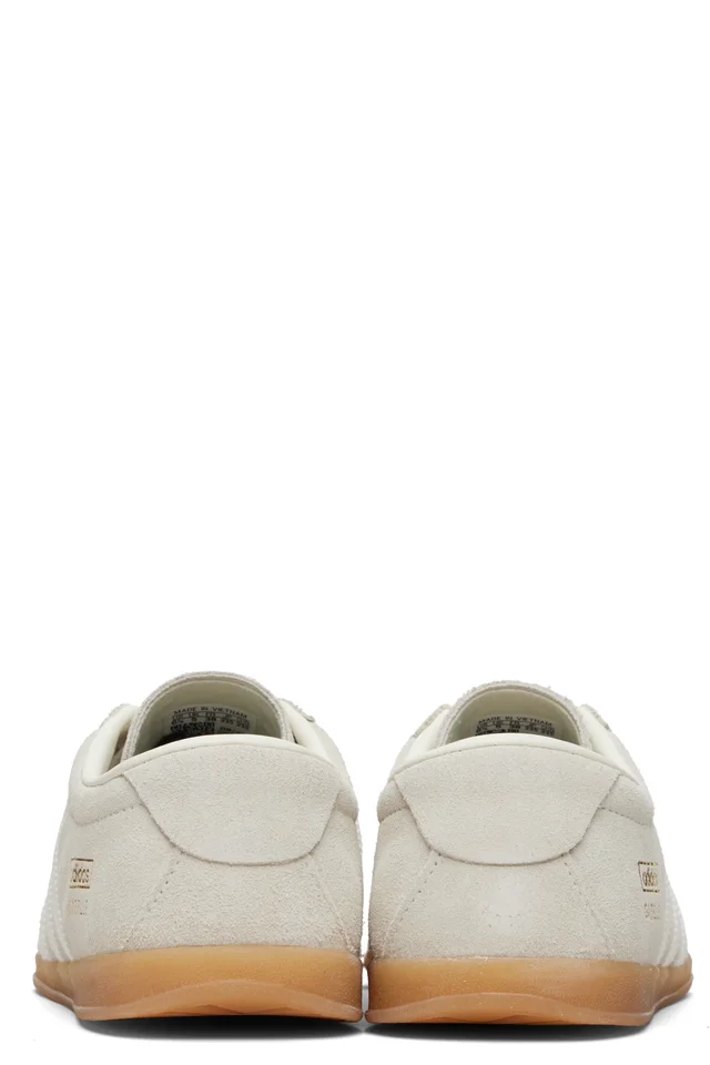 adidas Originals Off-White Gazelle Lo Pro Sneakers, photo 2 of 5 from SSENSE