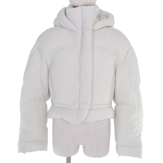 Acne Studios Down Cropped Jacket in Nylon from LuxUness