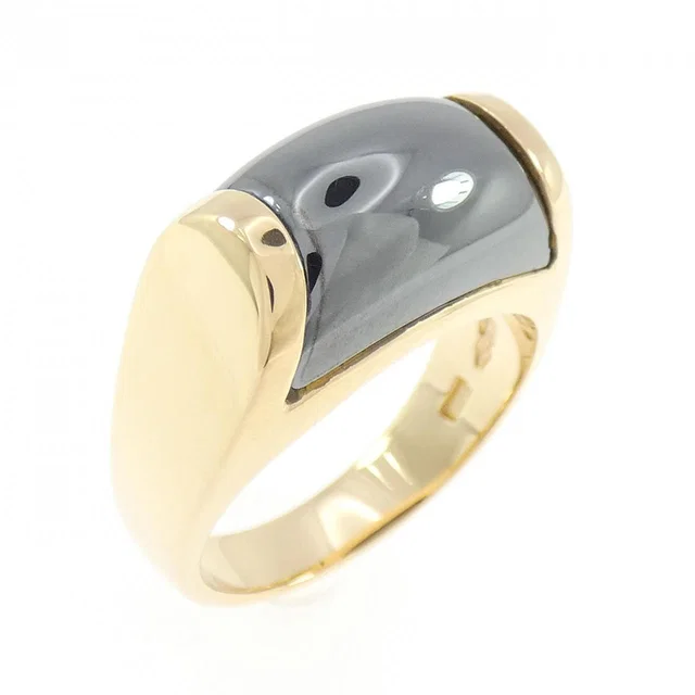 Bvlgari Tronchet Au750 Ring Size 12 from LuxUness