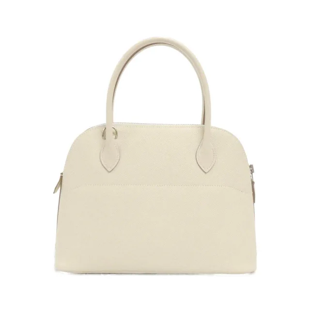 Hermès Bolide25 Epsom handbag in White Calfskin from LuxUness, photo 2 of 10