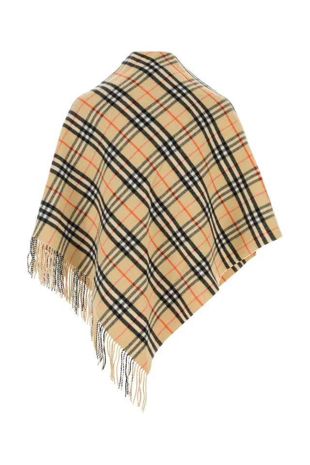 Burberry Bandana Shawl — Beige Exterior: Wool Cashmere Shawls in Beige Cashmere from HEWI, photo 2 of 2