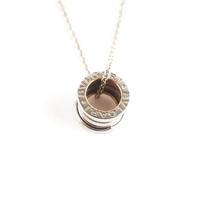 Bvlgari B Zero1 Necklace White Gold in White from The Purse Affair
