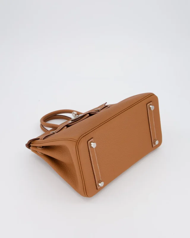 Hermès Birkin 25 Retourne Bag in Gold Togo leather from Sellier, photo 19 of 21