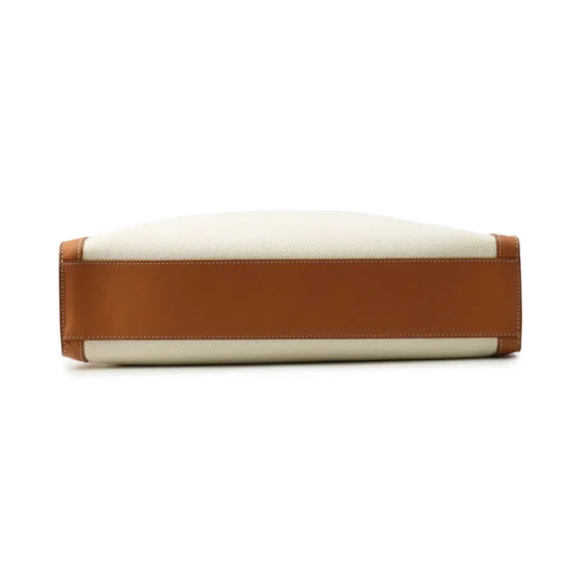 Celine Vertical hippopotamus Natural/Tan190402BNZ Canvas Leather Size Large in Beige Canvas from GALLERY RARE, photo 3 of 16