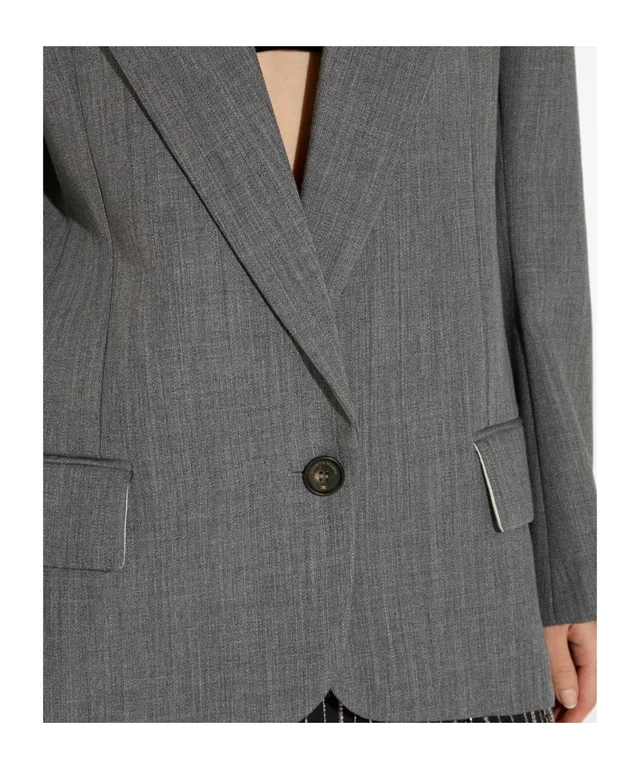 Elisabetta Franchi Long-sleeve blazer, photo 5 of 5 from SENSER