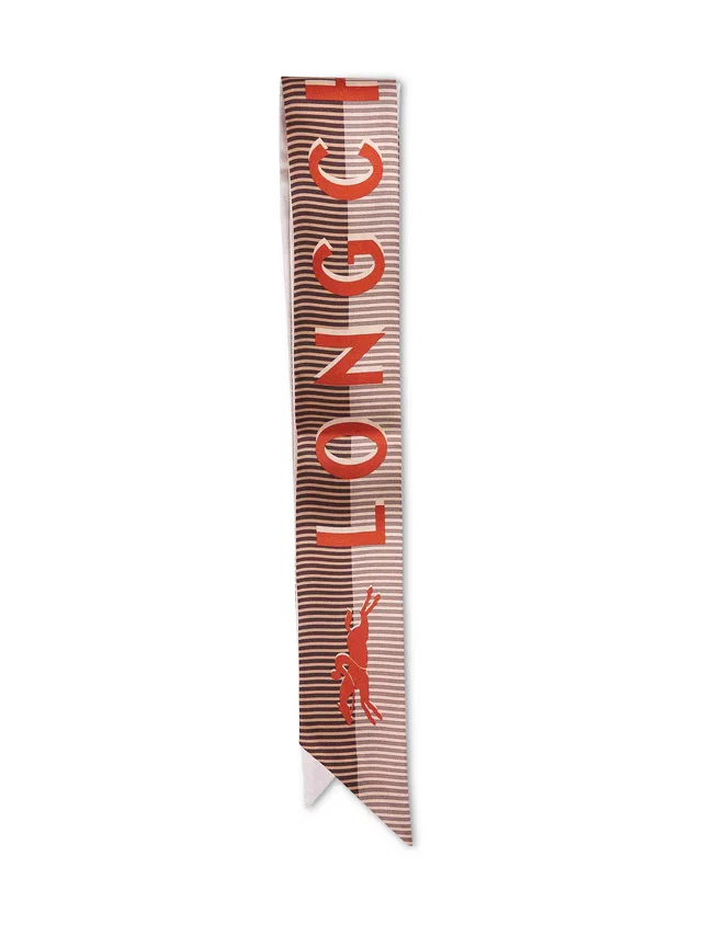Longchamp Scarf — Multicolor Silk Scarfs in Multicolor Silk from HEWI
