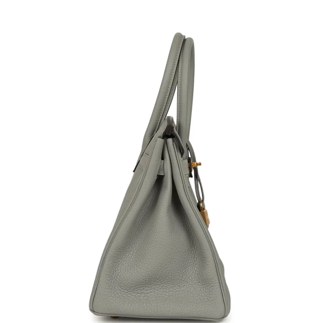 Hermès Birkin 30 Gris Mouette Togo Gold Hardware in Grey Togo leather from Madison Avenue Couture, photo 2 of 2