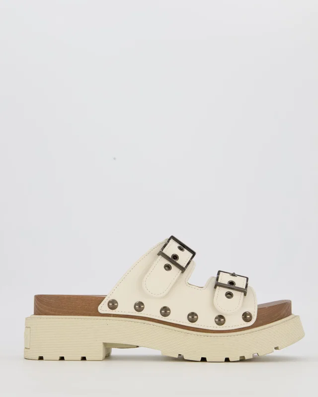 Dior Beige Diorquake double Strap Clog Size EU 37 in Beige from Sellier