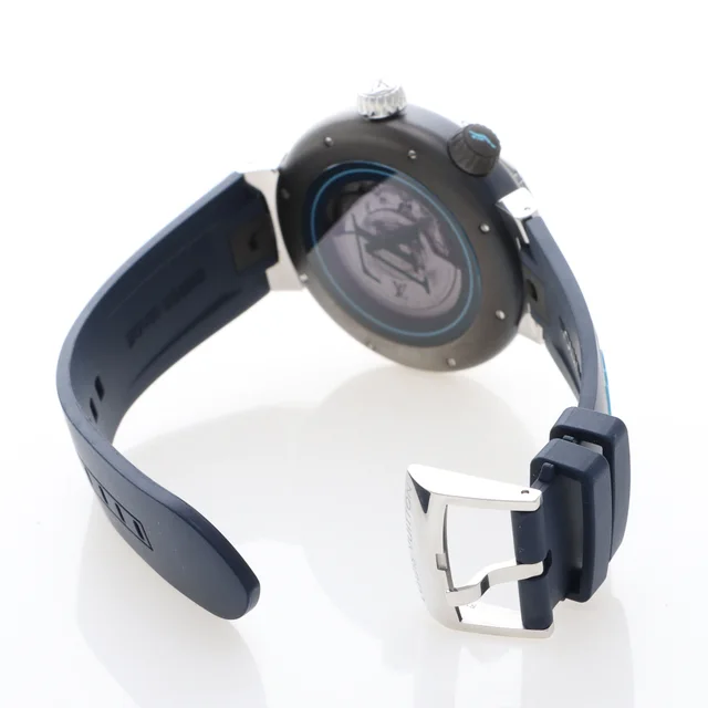 Louis Vuitton Tambour Street Diver Steel Watch (QA121) from GUGUS, photo 6 of 7