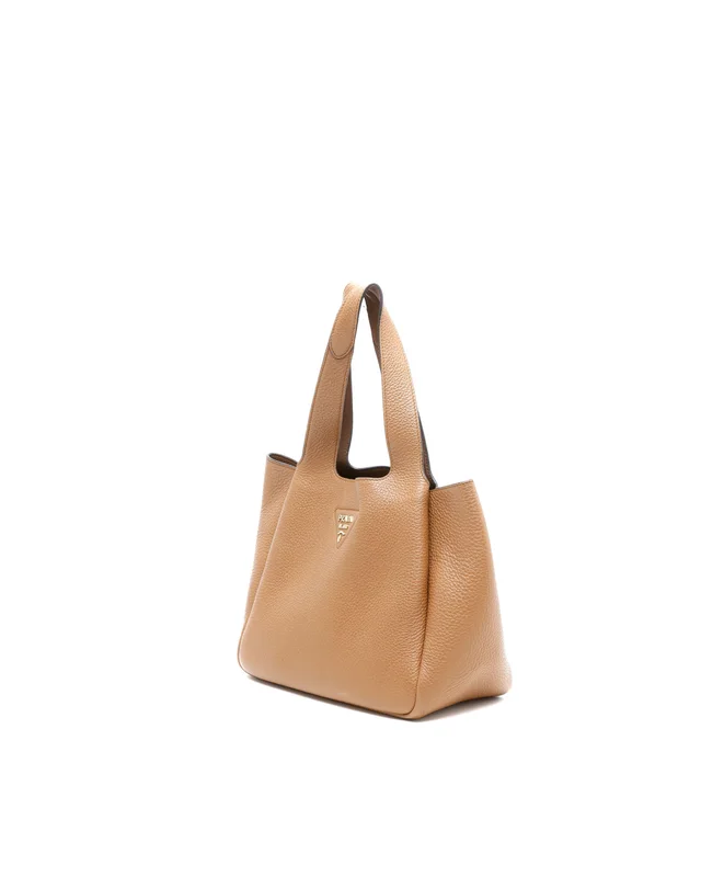 Prada Small Daino Dynamique Tote Bag in Leather from A Retro Tale, photo 2 of 10