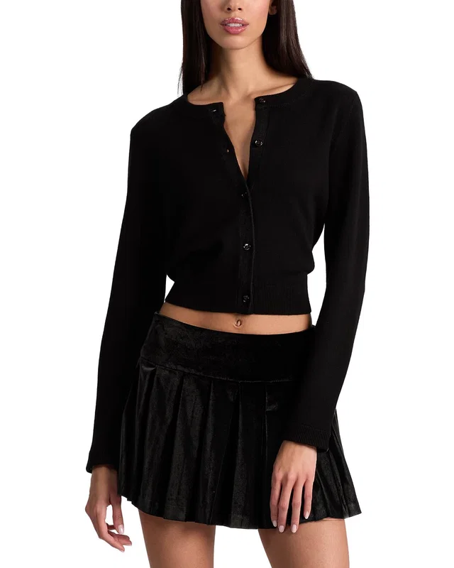 alice + olivia Dollie Wool-Blend Cardigan, image 1 of 1 from Rue La La