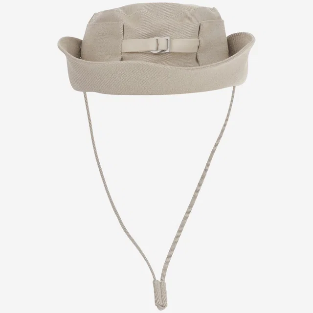 Jacquemus Acu00721aw00595 Linen-Cotton Blend Bucket Hat — White in White from HEWI