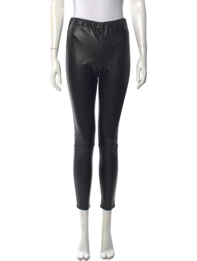 SIMKHAI Skinny Leg Pants w/ Tags in black from The RealReal