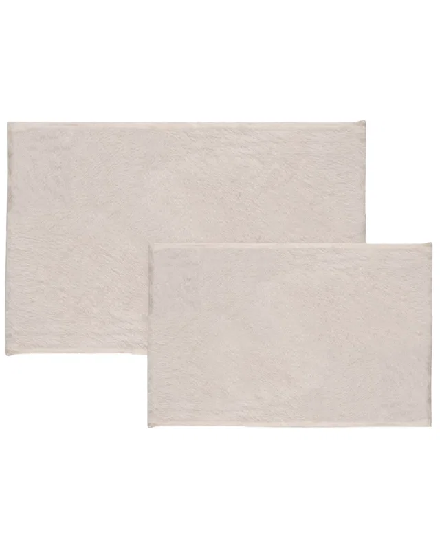Bibb Home 2pc Plush Bath Mat Set, image 1 of 1 from Rue La La
