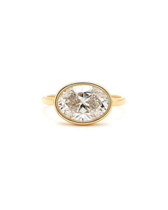 Prince Diamond & Jewelry 14K 3.08 ct. tw. Lab-Grown Diamond Solitaire Ring, image 1 of 1 from Rue La La