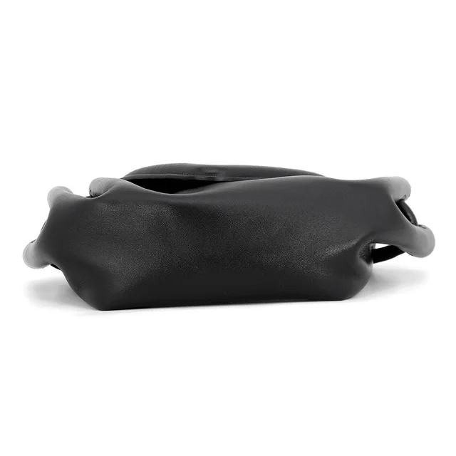Bottega Veneta Beak Shoulder Bag Black Leather Size Small in Black Leather from GALLERY RARE, photo 3 of 3