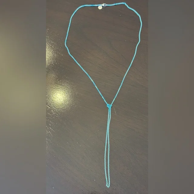 Tiffany & Co. Enamel 1.7mm, 30 Inches Necklace in blue from Poshmark