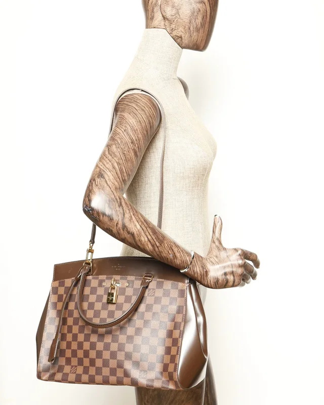 Louis Vuitton Rivoli MM Damier Ebene bag in Brown from A Retro Tale, photo 9 of 9