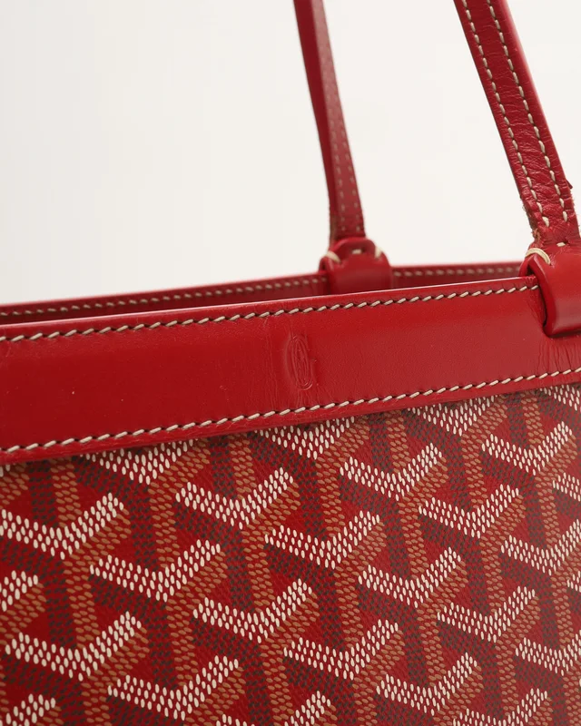 Goyard Bellechasse PM Tote Bag in Canvas from A Retro Tale, photo 6 of 12