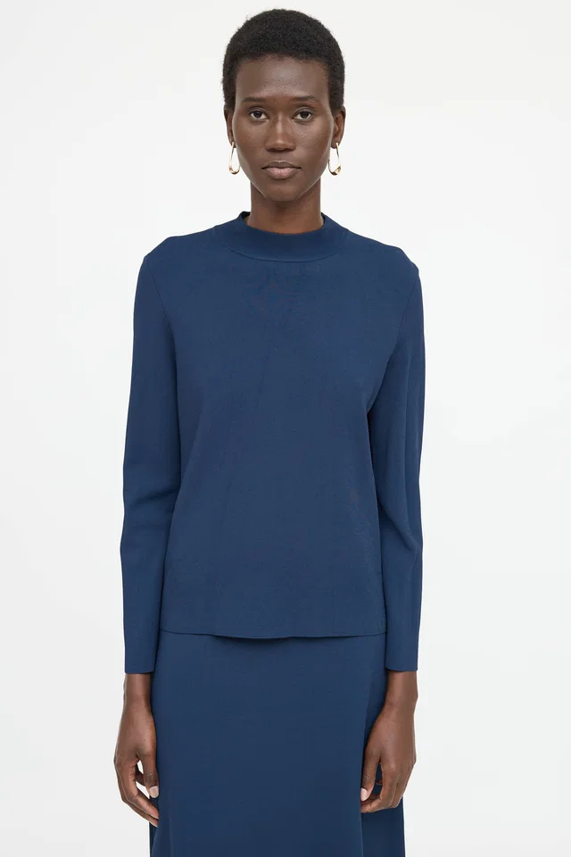 The Row Knit Co-Ord Set in Woven leather from VSP Consignment