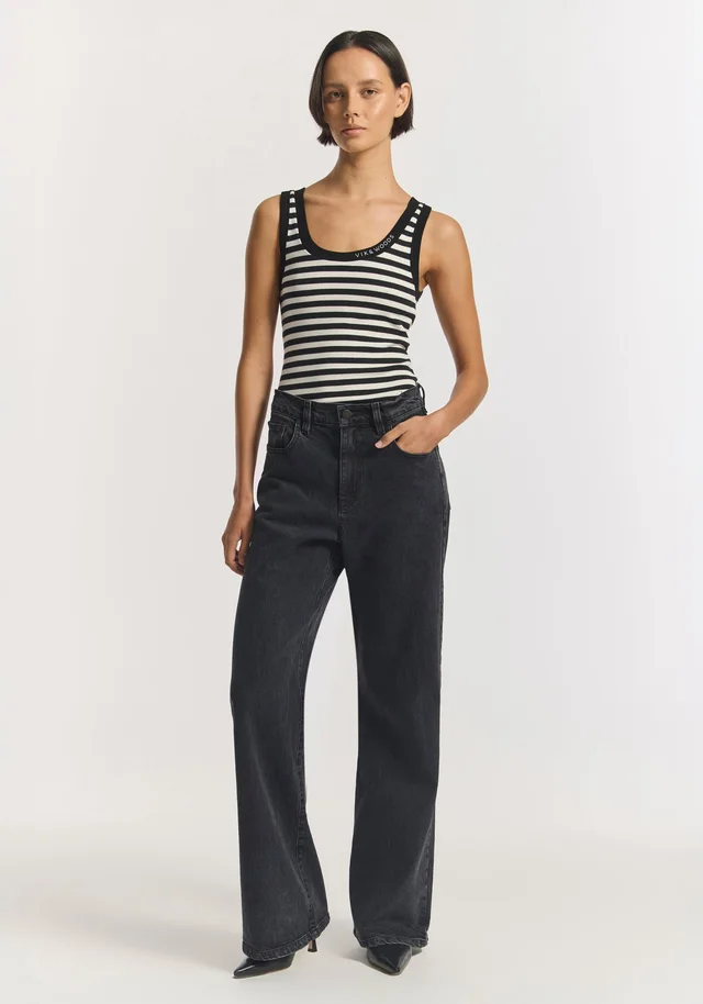 VIKTORIA & WOODS Vik & Woods Tank in Black from Viktoria & Woods, photo 1 of 1