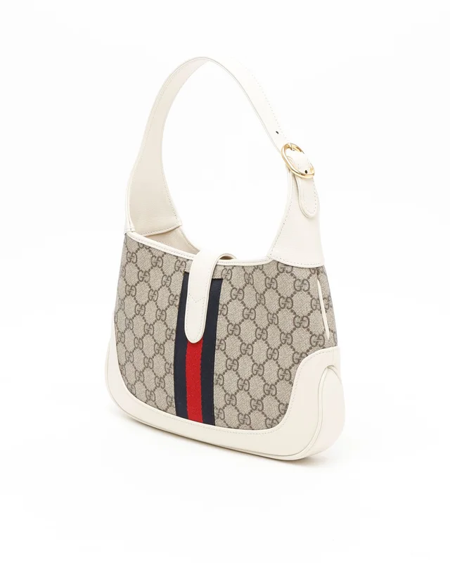Gucci Medium Jackie 1961 Bag in Coated canvas from A Retro Tale, photo 3 of 12