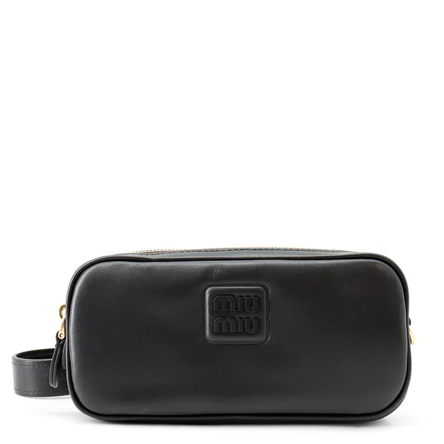 Miu Miu Waist Bag BlackDNP104 Leather in Leather from GALLERY RARE