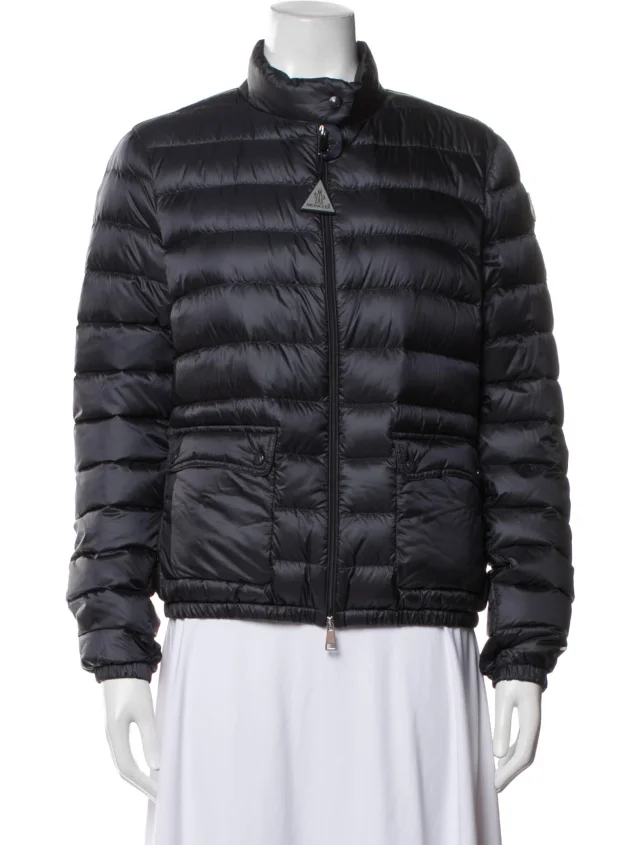Moncler Down Jacket w/ Tags in black from The RealReal