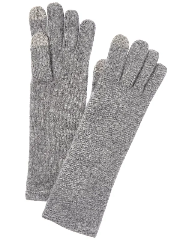 Sofia Cashmere sofiacashmere Mid-Length Touchscreen Cashmere Gloves, image 1 of 1 from Rue La La