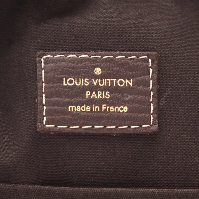 Louis Vuitton handbag in brown Monogram canvas and brown leather in Brown Coated canvas from Collector Square, photo 4 of 5