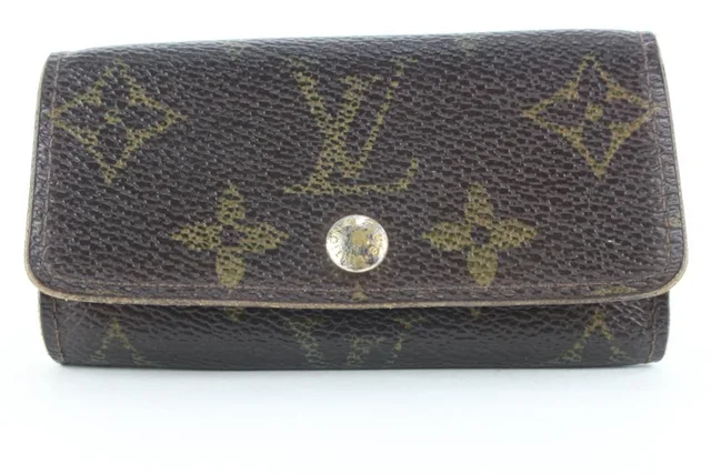 Louis Vuitton Monogram Multicles 4 Key Holder Wallet Case in Canvas from Bagriculture