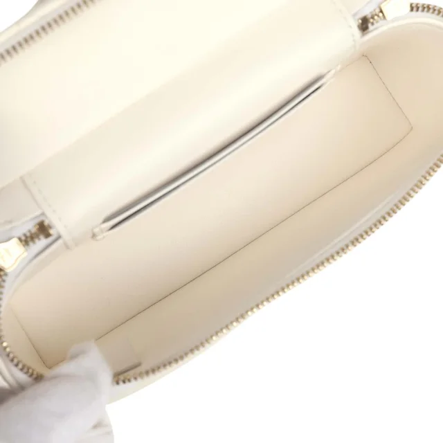 Chanel Trendy Top Handle Long Vanity Case in White Caviar from Madison Avenue Couture, photo 1 of 1