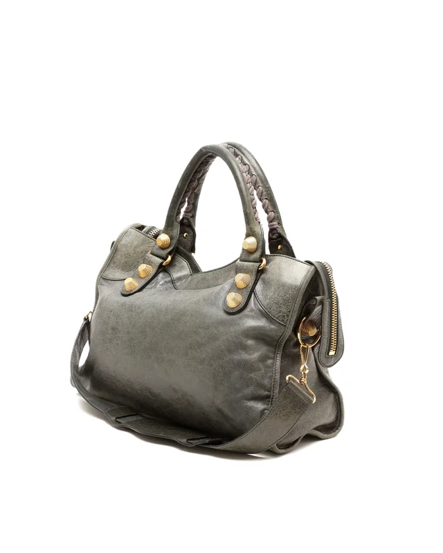 Balenciaga Motocross Giant City Bag in Woven leather from A Retro Tale, photo 3 of 10