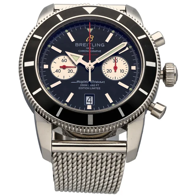 Breitling Superocean A23320 46mm Stainless Steel Watch from H&T