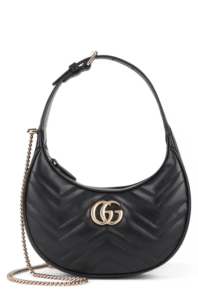 Gucci Shoulder Bag — Black Calf Skin in Black Calfskin from HEWI