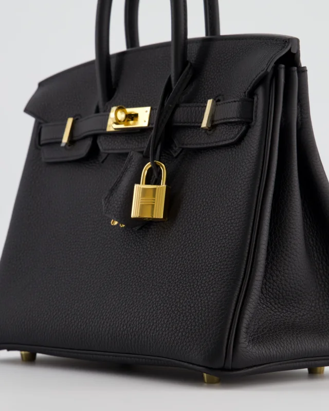 Hermès Birkin 25 Retourne Bag in Black Togo leather from Sellier, photo 11 of 23